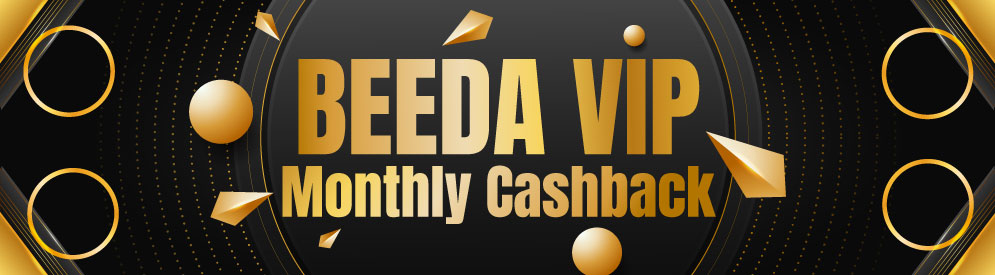 BEEDA VIP Monthly Cashback